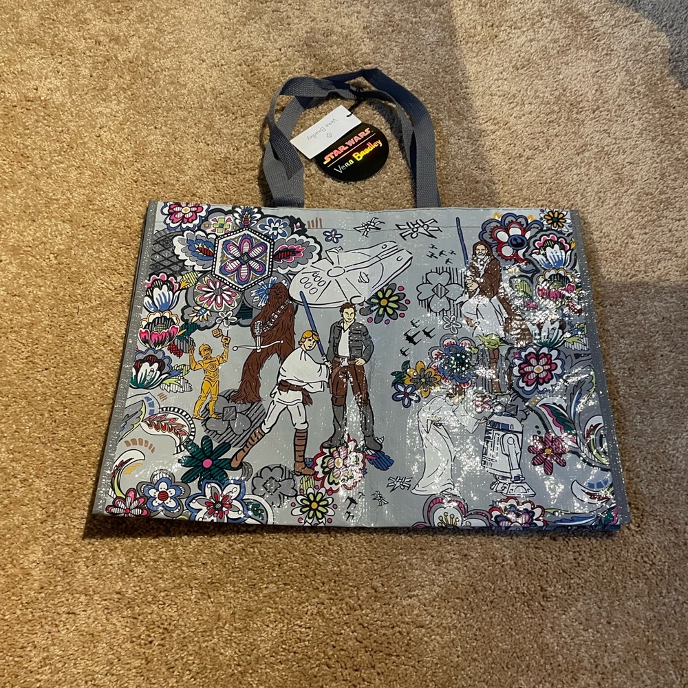 NEW Vera Bradley Star Wars Far Far Away reusable market tote NWT